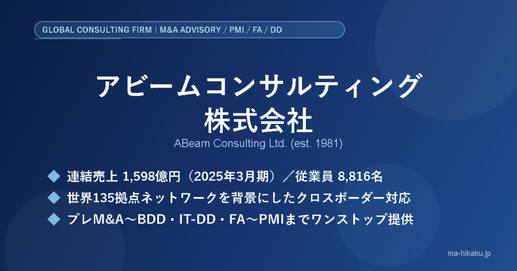 アビームコンサルティング株式会社