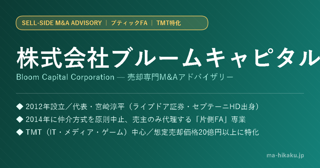 株式会社ブルームキャピタル
