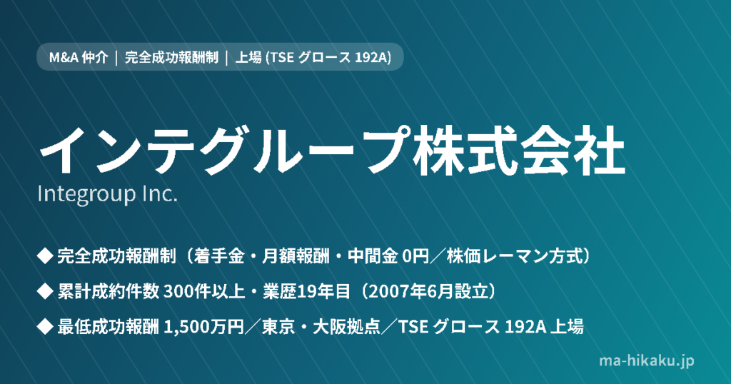 インテグループ株式会社