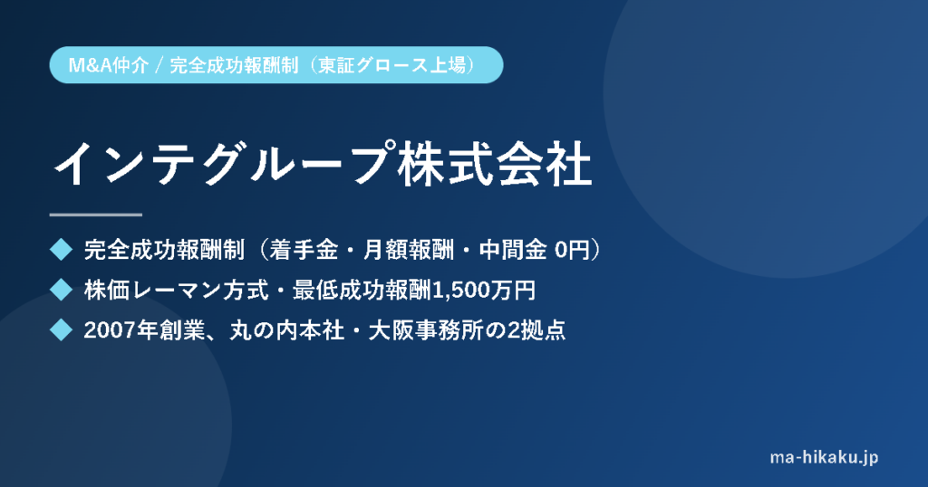 インテグループ株式会社
