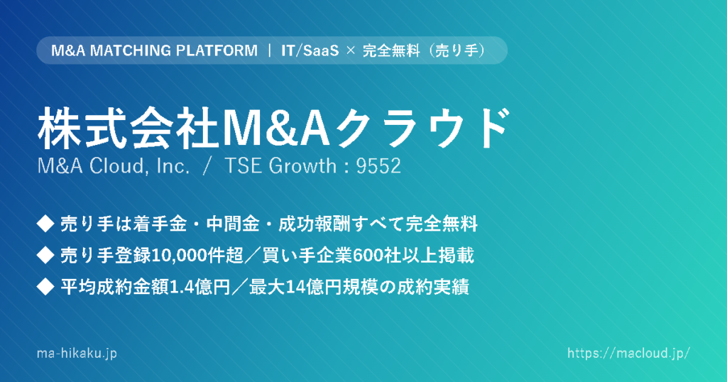 株式会社M&Aクラウド