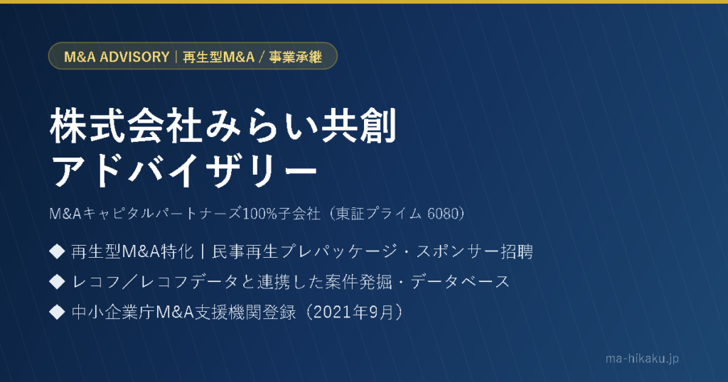 株式会社みらい共創アドバイザリー