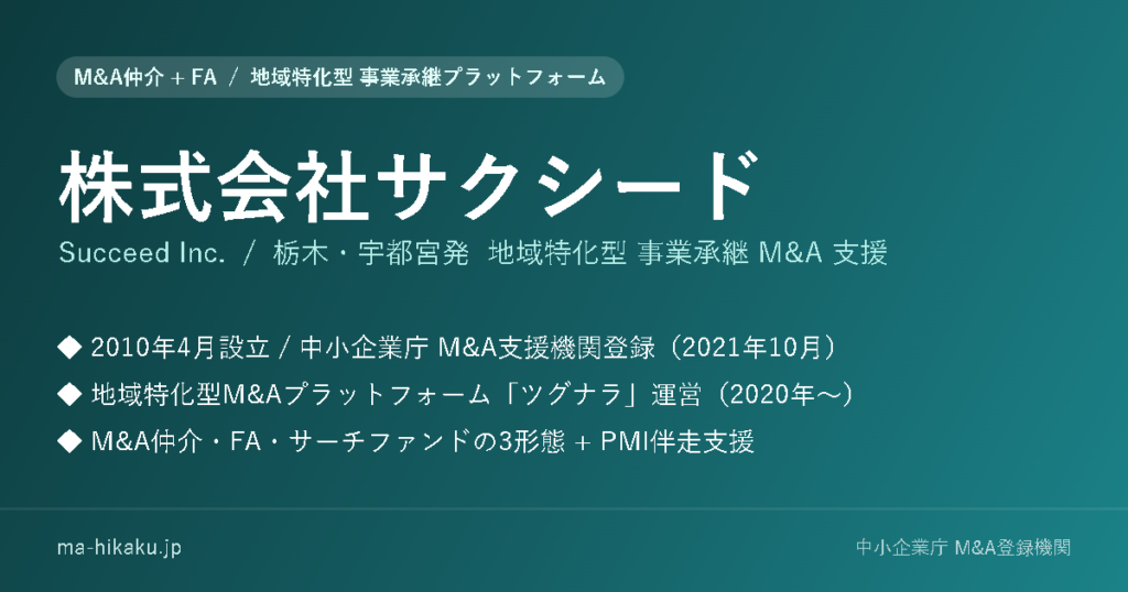 株式会社サクシード