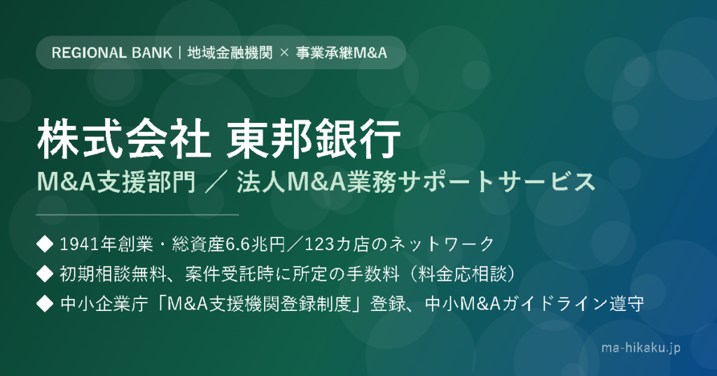 株式会社東邦銀行