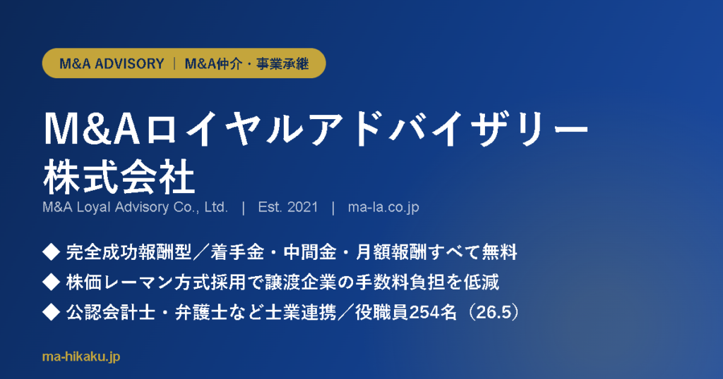 M&Aロイヤルアドバイザリー株式会社