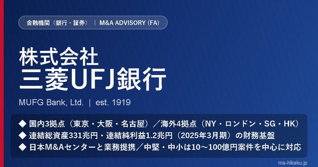 株式会社三菱UFJ銀行