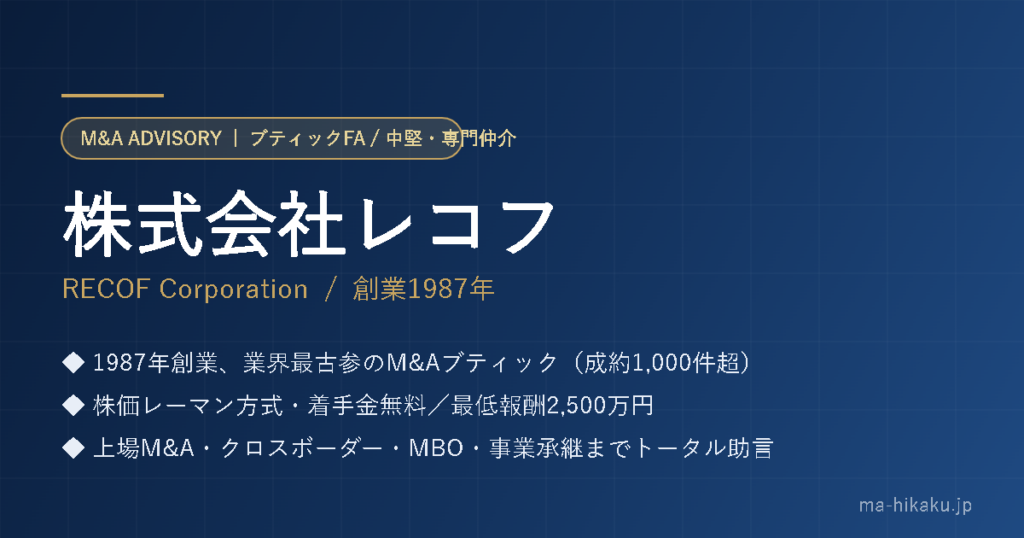 株式会社レコフ